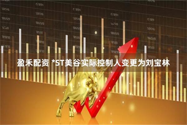 盈禾配资 *ST美谷实际控制人变更为刘宝林